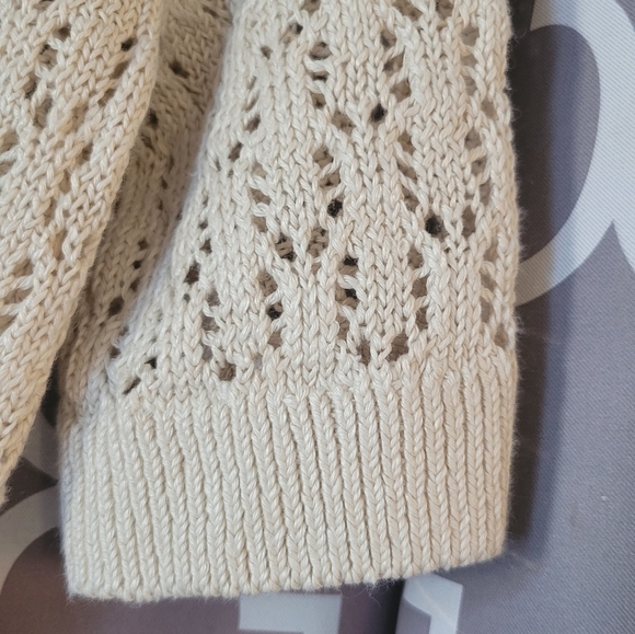 Reformation Ivory Knit Cardigan - Picture 5 of 8